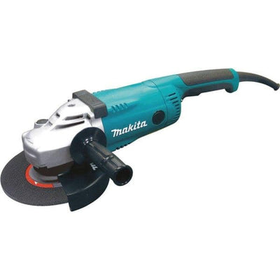 Makita 15 Amp 7 in. Corded Angle Grinder with Grinding wheel, Side handle and Wheel Guard  slightly used - great condition