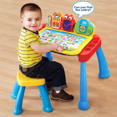 VTech Touch and Learn Activity Desk Deluxe (Frustration Free Packaging)**New in box**