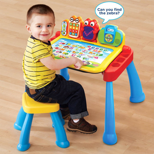 VTech Touch and Learn Activity Desk Deluxe (Frustration Free Packaging)**New in box**