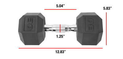 CAP Barbell Coated Hex Dumbbell, Single 30 lbs**New,set of 2**