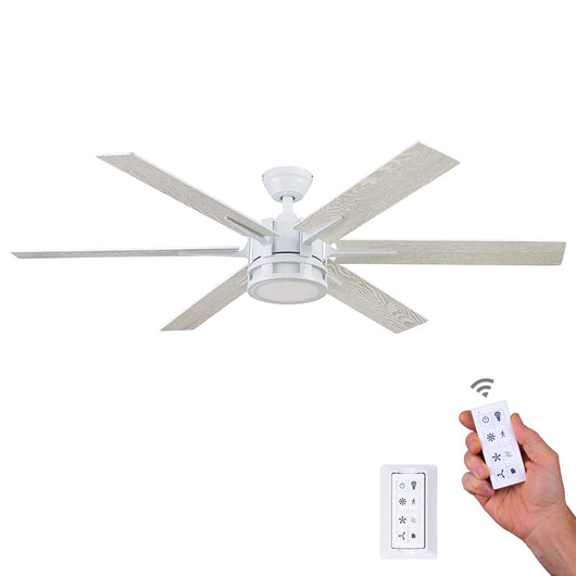 Honeywell Ceiling Fans 51477-01 Kaliza Ceiling Fan, 56, Bright White**New in box**