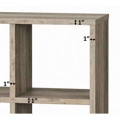 Better Homes & Gardens 8-Cube Organizer with Metal Base, Rustic Gray**New in Box**