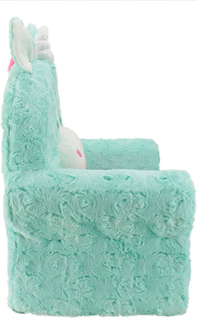 Animal Adventure - Sweet Seats - Teal Unicorn Children's Plush Chair- NEW IN BAG!!!