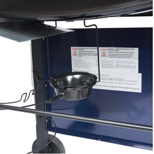 RevoAce 3-Burner LP Gas Grill with Side Burner, Blue Sapphire!! NEW IN BOX!!
