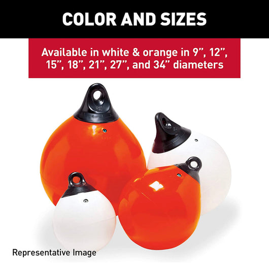 Taylor Made Products 1157 Tuff End Inflatable Vinyl Boat Buoy- NEW!!!