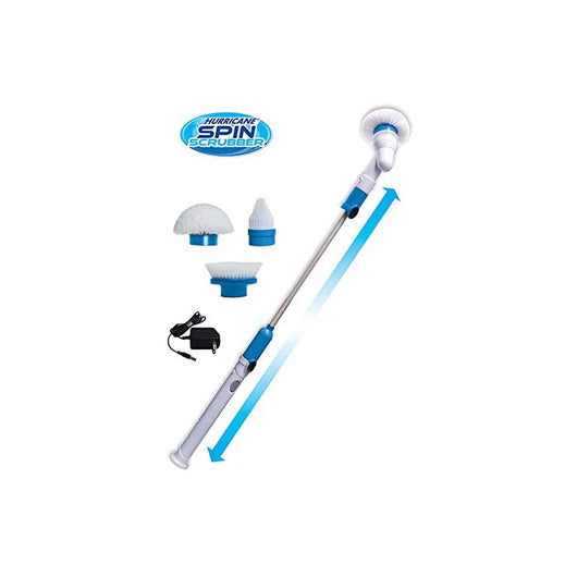 Hurricane Spin Scrubber Cordless Rechargeable Power Scrubber by BulbHead 1 Pack**New in box**
