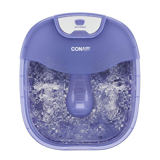 Conair Heat Sense Foot And Pedicure Spa With Heated Bubble Massage FB90**New in Box**