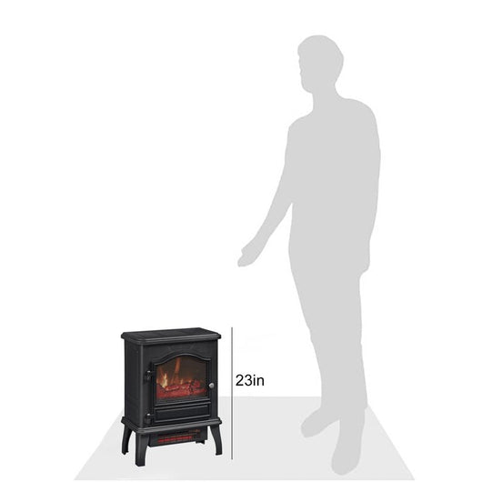 ChimneyFree Powerheat Infrared Quartz Electric Stove Heater- new / assembled