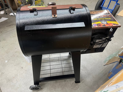Pit Boss Lexington 540 sq. in. Wood Pellet Grill w/ Flame Broiler and Meat Probe!! NEW AND ASSEMBLED, MINOR SCRATCH FROM SHIPPING(BARELY NOTICEABLE)!!