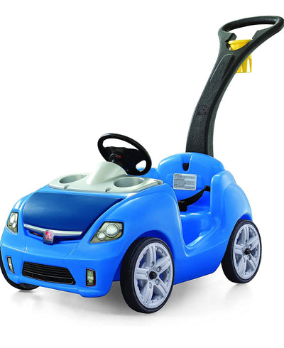 Step2 Whisper Ride II Ride On Push Car, Blue**New in Box**