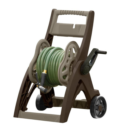 Suncast 175 ft. Hosemobile Hose Reel Cart, Mocha and Taupe**New**