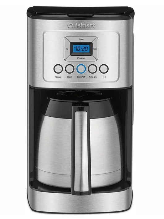 Cuisinart 12 Cup Programmable Thermal Coffeemaker, Silver- NEW, TESTED AND WORKS GREAT!!!