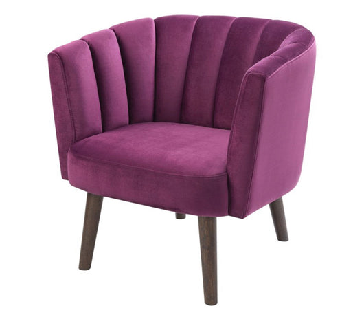 Better Homes & Gardens Beacon Lounge Chair, Purple- NEW AND ASSEMBLED!!!