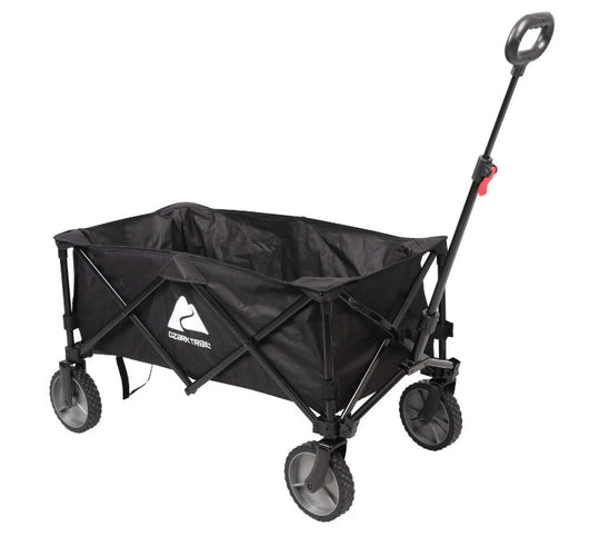 Ozark Trail Folding Multipurpose Camp Wagon Cart, Black- NEW IN BOX!!!