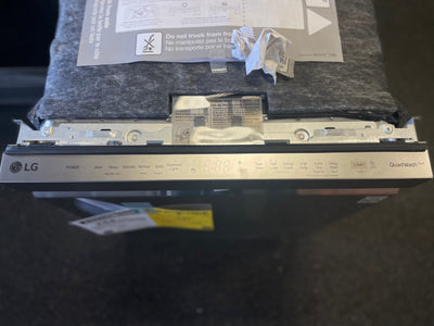 LG Top Control Dishwasher with Glide Rail and Energy Star Qualified (new)
