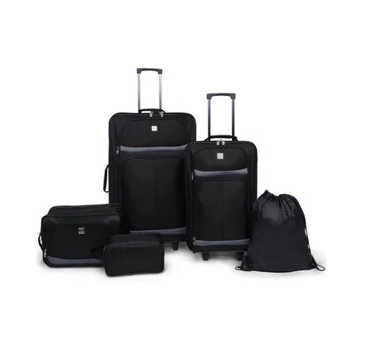 Protege 5 Piece 2-Wheel Luggage Set, Check and Carry On Size- NEW OUT OF BOX!!!