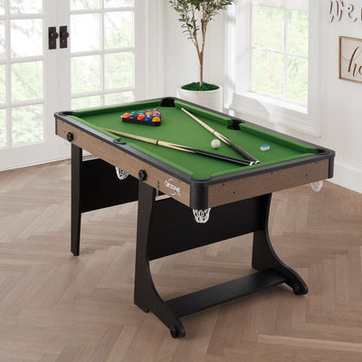 Airzone 60" Folding Pool Table with Accessories, Green Cloth**New in Box**