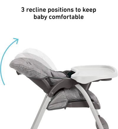 Graco Slim Snacker High Chair, Ultra Compact High Chair, Whisk- NEW IN BOX!!!