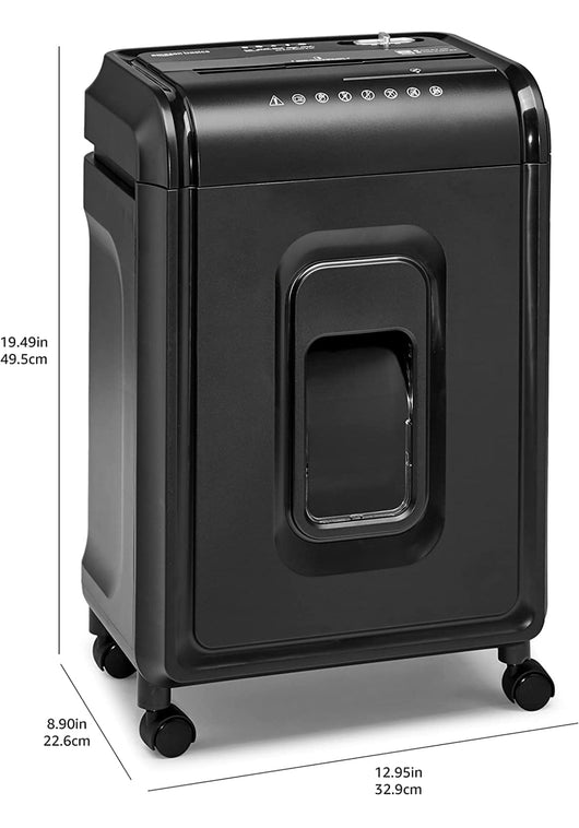 Amazon Basics 8-Sheet High-Security Micro-Cut Shredder with Pullout Basket- NEW IN BOX!!!