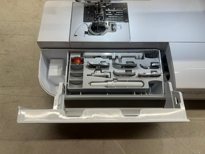 Brother Computerized Sewing and Embroidery Machine, Wireless LAN Connected, 193 Built-in Embroidery Designs, 241 Built-in Stitches, 3.7" LCD Touchscreen Display!! LIGHTLY USED(SOME MINOR ACCESSORIES ARE MISSING BUT MAJOR PARTS ARE ALL THERE)!!