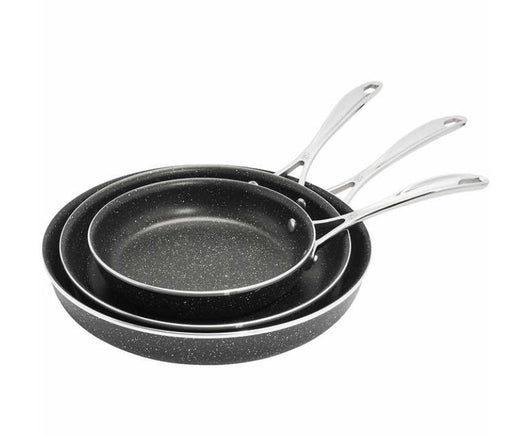 Henckels Capri Notte Granitium 3-piece Fry Pan Set- NEW IN BOX!!!