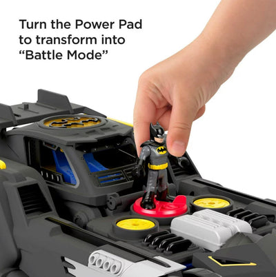 Imaginext DC Super Friends Batman Transforming Batmobile Remote Control Car with Lights & Sounds- NEW IN BOX!!!