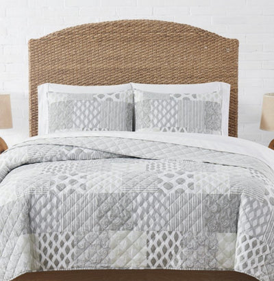 Coastal Living Bedspread Set, Twin-XL, Pale Green, 2 Piece- NEW IN BAG!!!
