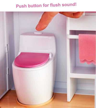 Barbie Dreamhouse Dollhouse with Wheelchair Accessible Elevator, Pool, Slide and 70 Accessories Including Furniture and Household Items, Gift for 3 to 7 Year Olds- NEW IN BOX!!!