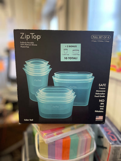 Zip top Food Storage Set