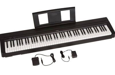 YAMAHA P71 88-Key Weighted Action Digital Piano with Sustain Pedal and Power Supply **New,missing sustain pedal**