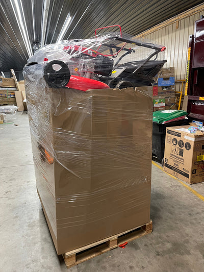 Jumbo huge liquidation pallet- over 7 ft tall ! Pallet number 8755