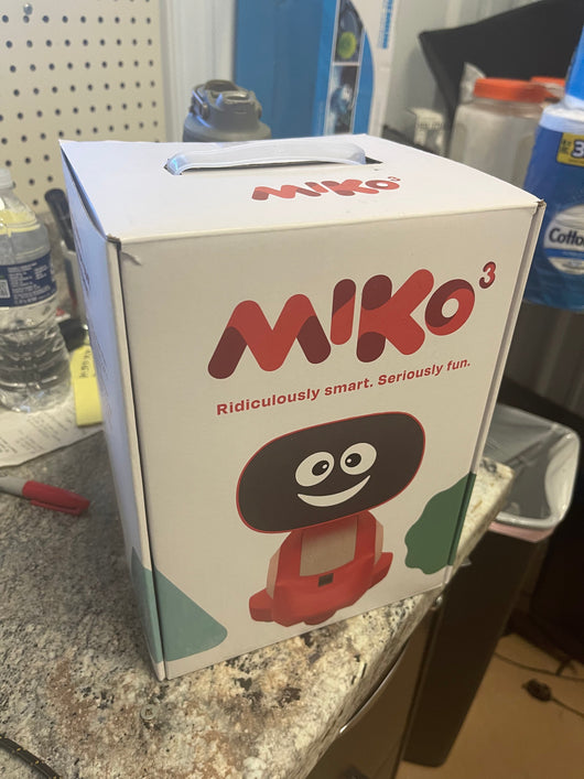 Miko 3: AI-Powered Smart Robot for Kids | STEM Learning & Educational Robot with Coding apps + Unlimited Games + programmable RED