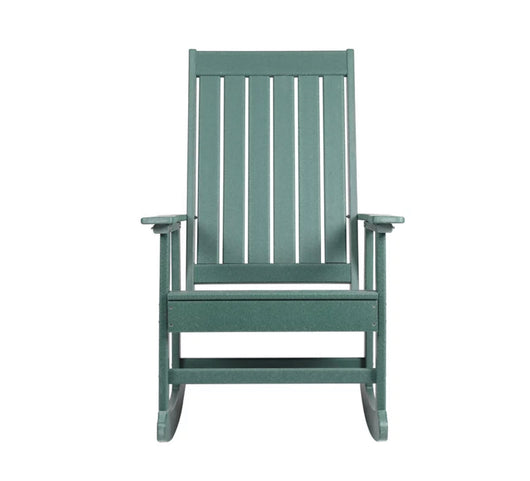Ez-Care Tek-Wood Adirondack Rocker - Hunter Green- NEW AND ASSEMBLED!!!!
