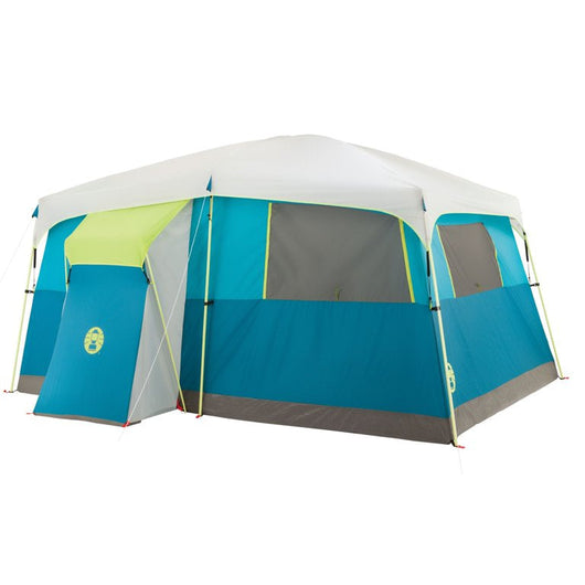 Coleman® 8-Person Tenaya Lake™ Fast Pitch™ Cabin Camping Tent with Closet, Light Blue**New**
