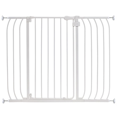 Summer Multi-Use Extra Tall Walk-Thru Baby Gate, Metal, White Finish – 36” Tall, Fits Openings up to 29” to 48” Wide, Baby and Pet Gate for Doorways and Stairways**New in box**