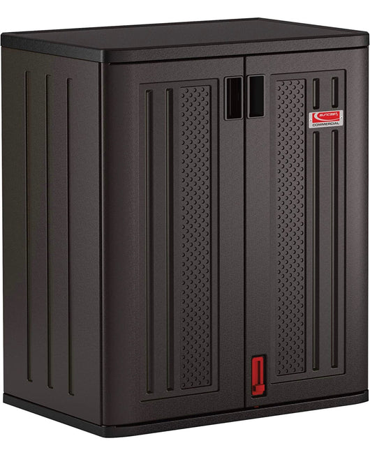Suncast 36-Inch Storage Cabinet Locker for Garage and Shed, Black**New in box**