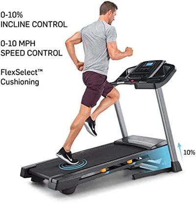 NordicTrack T Series Treadmills!  -Brand new and Assembled but has crack plastic from shipping, we cover open spaces with tape - Works perfectly!