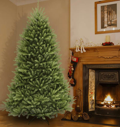 National Tree Company Artificial Full Christmas Tree, Green, Dunhill Fir, Includes Stand, 6.5 Feet- new in box - unlit
