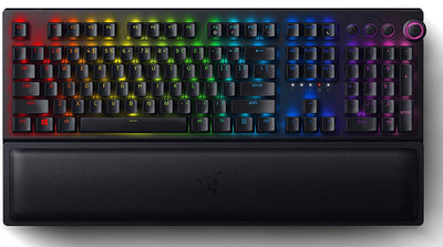 Razer BlackWidow V3 Pro Mechanical Wireless Gaming Keyboard: Green Mechanical Switches - Tactile & Clicky - Chroma RGB Lighting - Anti-Ghosting - Programmable Macro Functionality (Renewed)! (NEW IN THE BOX)