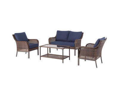 Mainstays Tuscany Ridge 4-Piece Conversation Set, Tan!

-Brand new and assembled