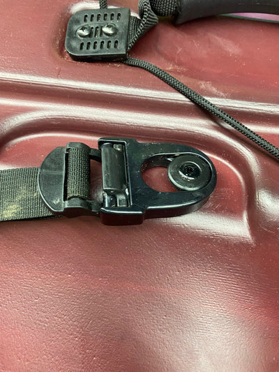 Lifetime Tahoma 10’ Sit-On-Top Kayak(Paddle Included), Red/Black!! NEW BUT HAS MINOR SCRATCHES FROM SHIPPING AND MISSING SEAT CLIP BUT STILL WORKS FINE(PHOTOS SHOWN)!!