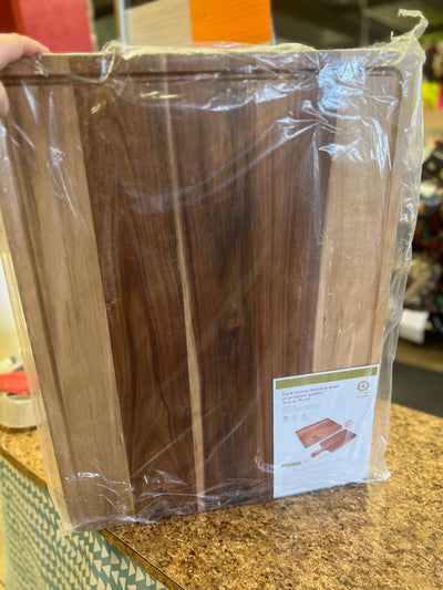 PREMIUM ACACIA Cutting Board & Professional Heavy Duty Butcher Block w/Juice Groove - NEW IN PLASTIC!!!