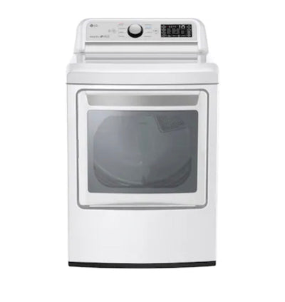 LG EasyLoad Smart Wi-Fi Enabled 7.3-cu ft Electric Dryer (White) ENERGY STAR  USED TESTED WORKS GREAT