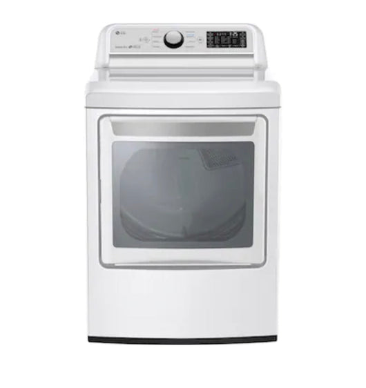 LG EasyLoad Smart Wi-Fi Enabled 7.3-cu ft Electric Dryer (White) ENERGY STAR  USED TESTED WORKS GREAT