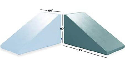Foamnasium Mega Wedge Set, Baby Blue,Pewter**New in box**