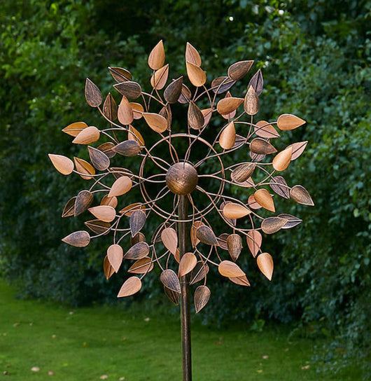 Leaf Wind Spinner- NEW IN BOX! (One piece snapped off, still functional!)