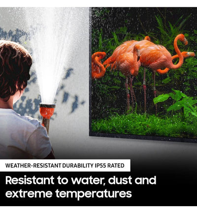 SAMSUNG 55-inch Class QLED 4K UHD The Terrace Series Outdoor Direct Full Array 16x Quantum HDR 32x, Weatherproof, Wide Viewing Angle, Smart TV with Alexa Built-in (QN55LST7TAFXZA, 2020 Model)- NEW IN BOX !