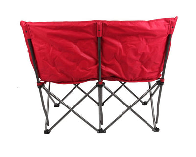 Ozark Trail Camping Love Seat Chair, Red- NEW IN BOX!!!