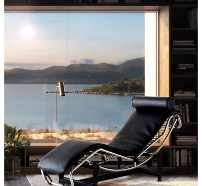 LC4 Modern Lounge Chair - Therapy - Black(new and assembled)