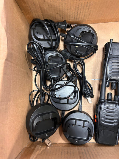 Six Pack of Arcshell Walkie Talkies! (USED)